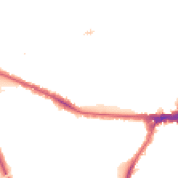 Night-time road noise heatmap for W3 9SG