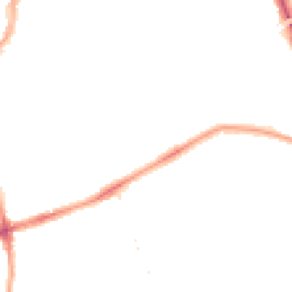 Night-time road noise heatmap for W5 4AU