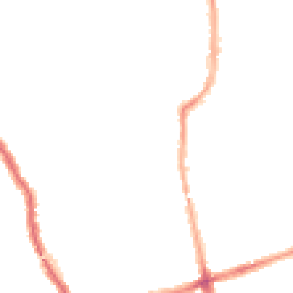 Night-time road noise heatmap for W5 4HS
