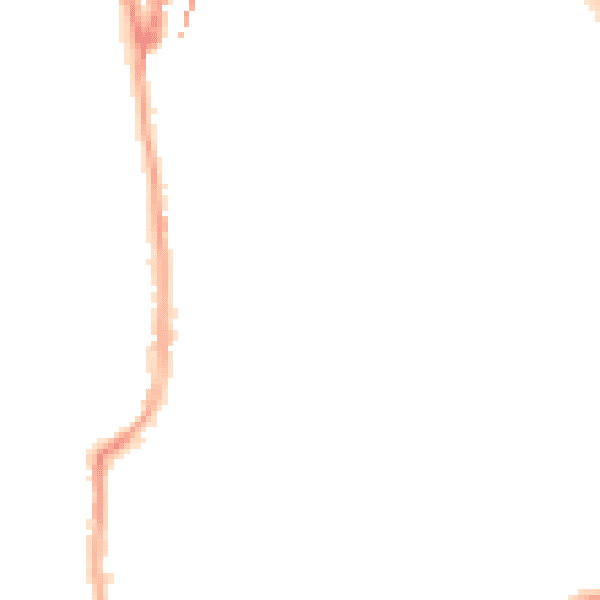 Night-time road noise heatmap for W5 5NR