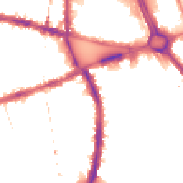 Night-time road noise heatmap for W6 7PJ