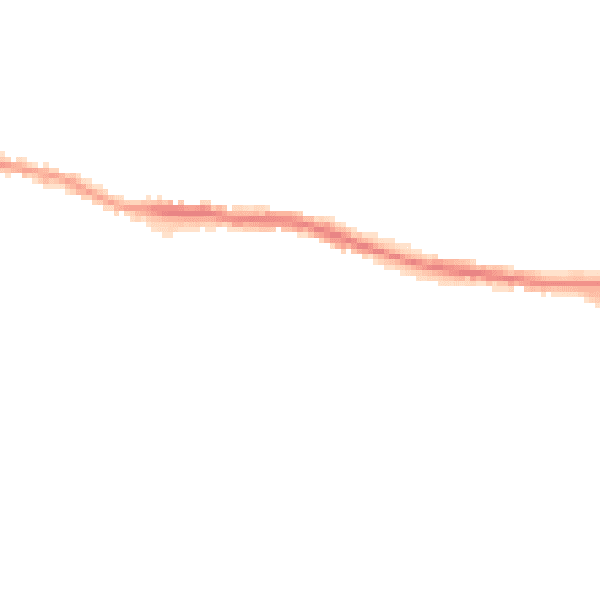 Night-time road noise heatmap for WA11 0JL