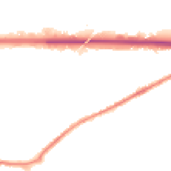 Night-time road noise heatmap for WA11 0PN
