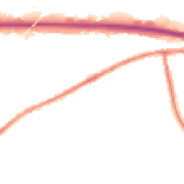 Night-time road noise heatmap for WA11 0US
