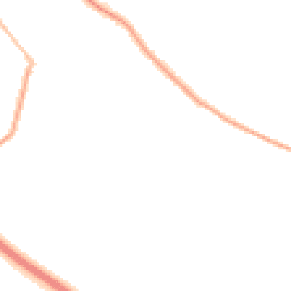 Night-time road noise heatmap for WA11 8EJ