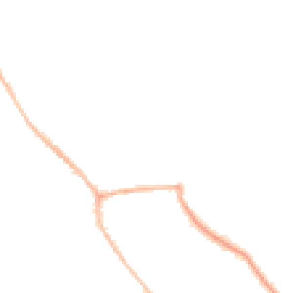 Night-time road noise heatmap for WA11 8JZ
