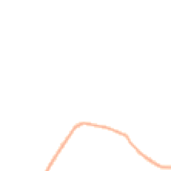 Night-time road noise heatmap for WA11 8RA