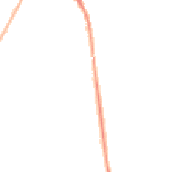 Night-time road noise heatmap for WA12 8EE