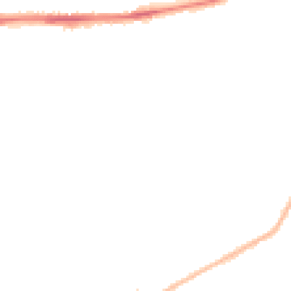 Night-time road noise heatmap for WA12 8JZ