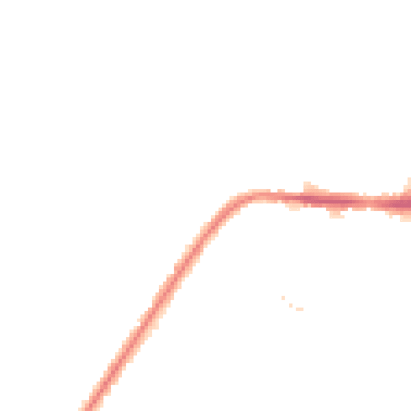 Night-time road noise heatmap for WA12 9HQ