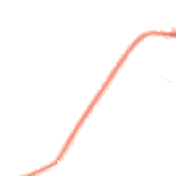 Night-time road noise heatmap for WA12 9LY
