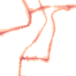 Night-time road noise heatmap for WA14 1BL