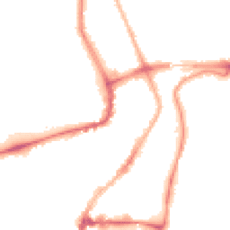 Night-time road noise heatmap for WA14 1DA