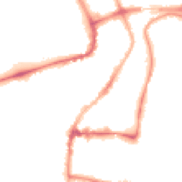 Night-time road noise heatmap for WA14 1DE