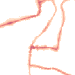 Night-time road noise heatmap for WA14 1DS