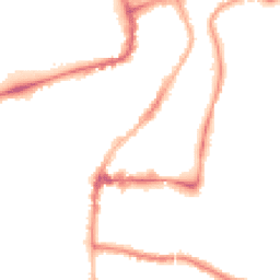 Night-time road noise heatmap for WA14 1DY