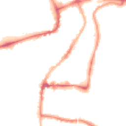 Night-time road noise heatmap for WA14 1EB