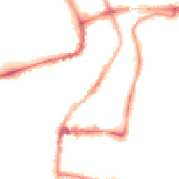 Night-time road noise heatmap for WA14 1EE