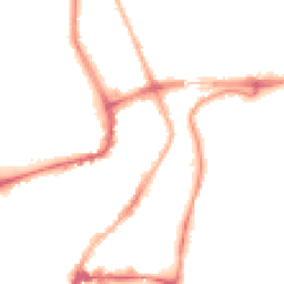 Night-time road noise heatmap for WA14 1EX