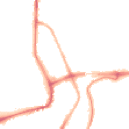 Night-time road noise heatmap for WA14 1HP