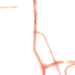 Night-time road noise heatmap for WA14 1JA