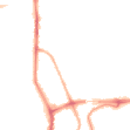 Night-time road noise heatmap for WA14 1JF
