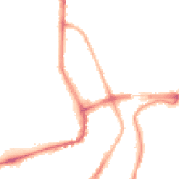 Night-time road noise heatmap for WA14 1JT