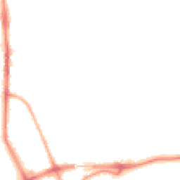 Night-time road noise heatmap for WA14 1LH