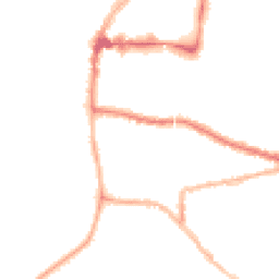 Night-time road noise heatmap for WA14 2EN