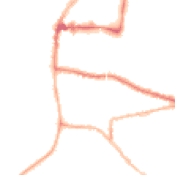 Night-time road noise heatmap for WA14 2ER