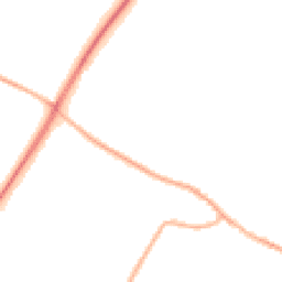 Night-time road noise heatmap for WA14 2SH