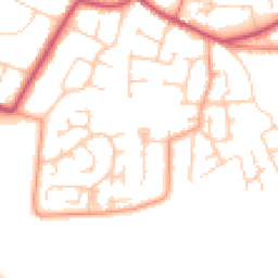 Daytime road noise heatmap for WA14 3DG