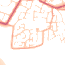 Daytime road noise heatmap for WA14 3DW