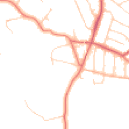 Daytime road noise heatmap for WA14 3HT
