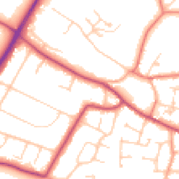 Daytime road noise heatmap for WA14 3JH