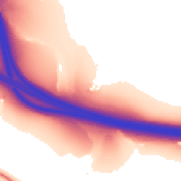Daytime road noise heatmap for WA14 3PX