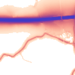 Daytime road noise heatmap for WA14 3QF