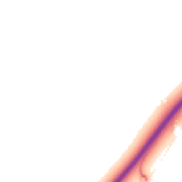 Night-time road noise heatmap for WA14 3RN