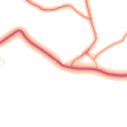 Daytime road noise heatmap for WA14 4SQ