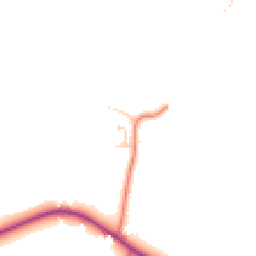 Daytime road noise heatmap for WA14 4TL