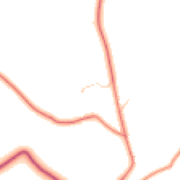 Daytime road noise heatmap for WA14 4TS