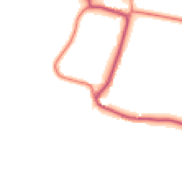Daytime road noise heatmap for WA14 5RU