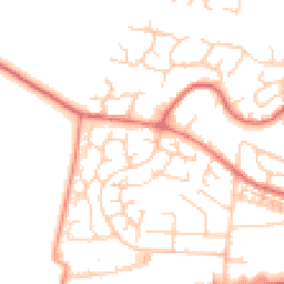 Daytime road noise heatmap for WA14 5SR