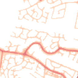 Daytime road noise heatmap for WA14 5YB