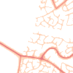 Daytime road noise heatmap for WA14 5YR
