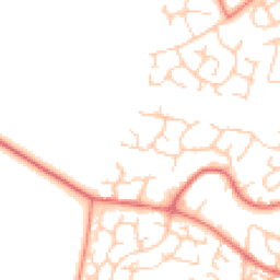 Daytime road noise heatmap for WA14 5YT