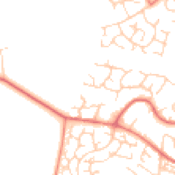 Daytime road noise heatmap for WA14 5YU