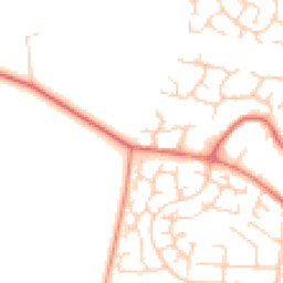 Daytime road noise heatmap for WA14 5ZF