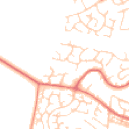 Daytime road noise heatmap for WA14 5ZH