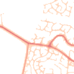Daytime road noise heatmap for WA14 5ZP